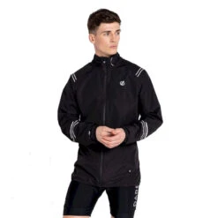Dare 2b Veste Imperméable ILLUME PRO Adulte (Noir) -Dare 2b Boutique veste impermeable illume pro adulte noir 3
