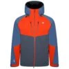 Dare 2b Veste Imperméable SOARING Homme (Bleuet / Orange Foncé)