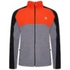 Dare 2b Veste Polaire AUDACIOUS Homme (Gris Bleu / Orange Rouge) -Dare 2b Boutique veste polaire audacious homme gris bleu orange rouge