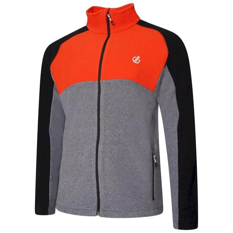 Dare 2b Veste Polaire AUDACIOUS Homme (Gris Bleu / Orange Rouge) 5 Dare 2b Veste Polaire AUDACIOUS Homme (Gris Bleu / Orange Rouge) – Image 3